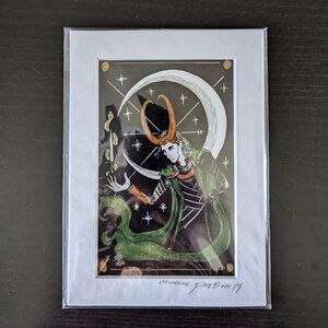 Marvel Loki Moon Tarot Fine Art Print 5x7